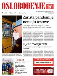 Oslobođenje - broj 26339, 28. mar 2020.