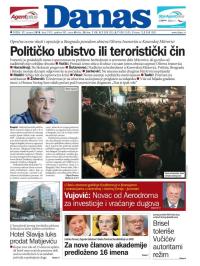 Danas - broj 7415, 17. jan 2018.