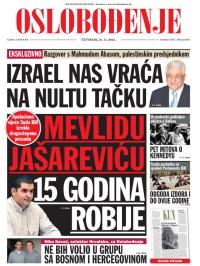Oslobođenje - broj 24.051, 21. nov 2013.