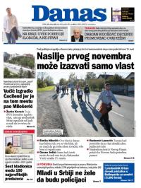 Danas - broj 10054, 28. okt 2025.