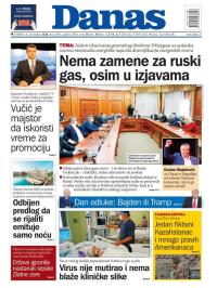Danas - broj 8436, 3. nov 2020.
