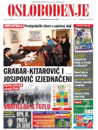 Oslobođenje - broj 24.454, 29. dec 2014.