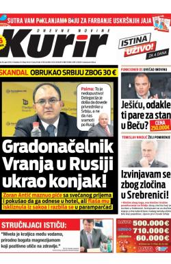 Kurir - broj 3443, 26. apr 2013.