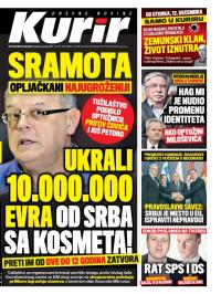 Kurir - broj 1383, 10. dec 2017.