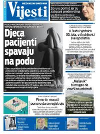 Vijesti - broj 9422, 20. jul 2024.