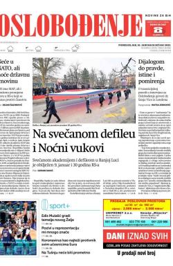 Oslobođenje - broj 26886, 10. jan 2022.