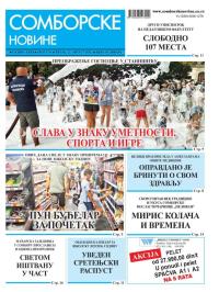 Somborske novine - broj 3713, 22. avg 2025.