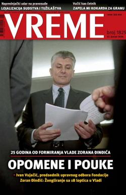 Vreme - broj 1829, 22. jan 2026.