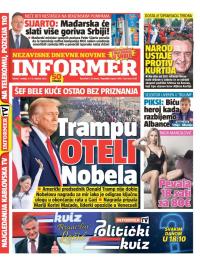 Informer - broj 4106, 11. okt 2025.