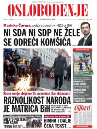 Oslobođenje - broj 24.056, 26. nov 2013.