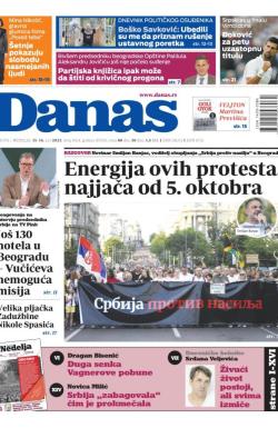 Danas - broj 9354, 15. jul 2023.