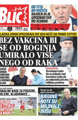 Blic - broj 8659, 7. apr 2021.