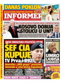 Informer - broj 1636, 9. sep 2017.