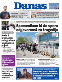 Danas - broj 9979, 1. avg 2025.
