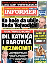 Informer CG - broj 985, 29. jul 2015.