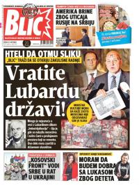 Blic - broj 7435, 25. okt 2017.