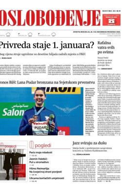 Oslobođenje - broj 26868, 18. dec 2021.