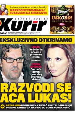 Kurir - broj 555, 22. avg 2015.