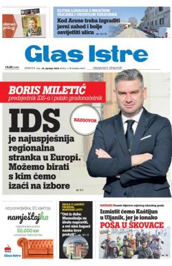 Glas Istre - broj 17, 18. jan 2020.