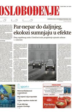Oslobođenje - broj 25176, 26. dec 2016.