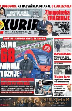 Kurir - broj 4167, 4. okt 2025.