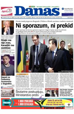 Danas - broj 5680, 18. apr 2013.