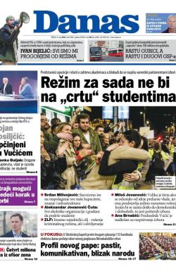 Danas - broj 9905, 7. maj 2025.