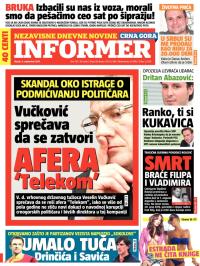 Informer CG - broj 716, 9. sep 2014.