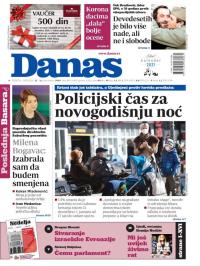 Danas - broj 8475-8476, 12. dec 2020.