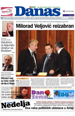 Danas - broj 5639, 8. mar 2013.