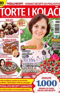 Torte i kolači SRB - broj 58, 25. jun 2016.