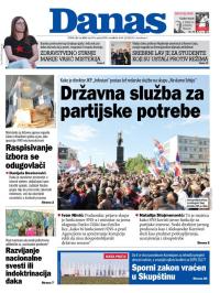 Danas - broj 9916, 20. maj 2025.
