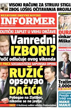 Informer - broj 520, 18. jan 2014.