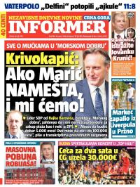 Informer CG - broj 984, 28. jul 2015.