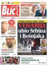 Blic - broj 6742, 19. nov 2015.