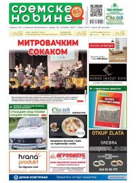 Sremske Novine - broj 3372, 15. okt 2025.