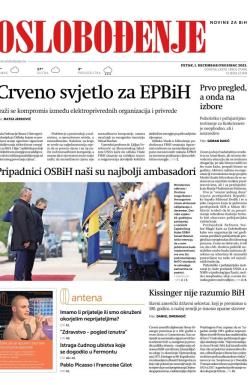 Oslobođenje - broj 27468, 1. dec 2023.