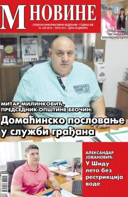 M Novine, Sr. Mitrovica - broj 913, 19. jun 2019.