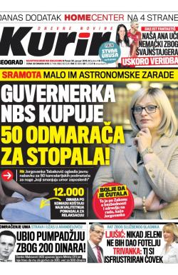 Kurir - broj 355, 30. jan 2015.