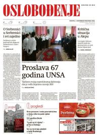 Oslobođenje - broj 25153, 3. dec 2016.