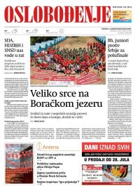Oslobođenje - broj 25392, 4. avg 2017.