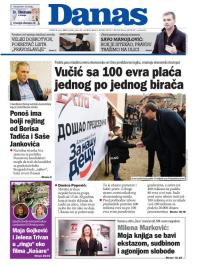 Danas - broj 8884, 25. jan 2022.