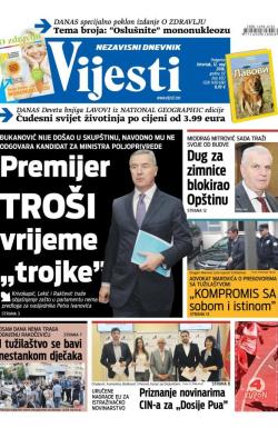 Vijesti - broj 6512, 12. maj 2016.
