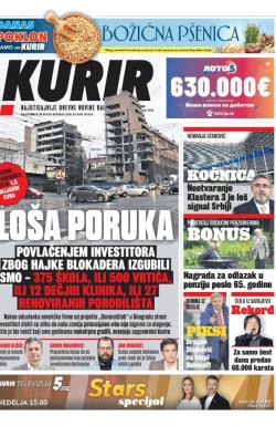 Kurir - broj 4241, 18. dec 2025.