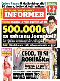 Informer - broj 429, 30. sep 2013.