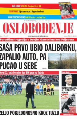 Oslobođenje - broj 24.901, 20. mar 2016.