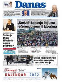 Danas - broj 8841, 13. dec 2021.