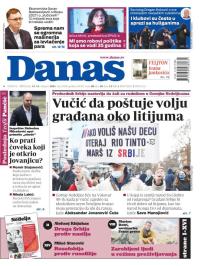 Danas - broj 9378, 12. avg 2023.