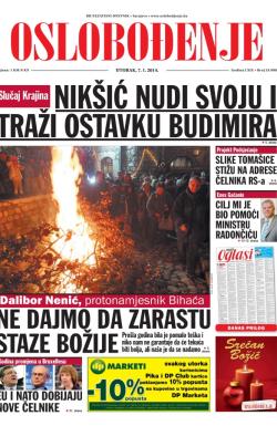 Oslobođenje - broj 24.098, 7. jan 2014.
