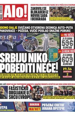 Alo - broj 6213, 6. jul 2025.